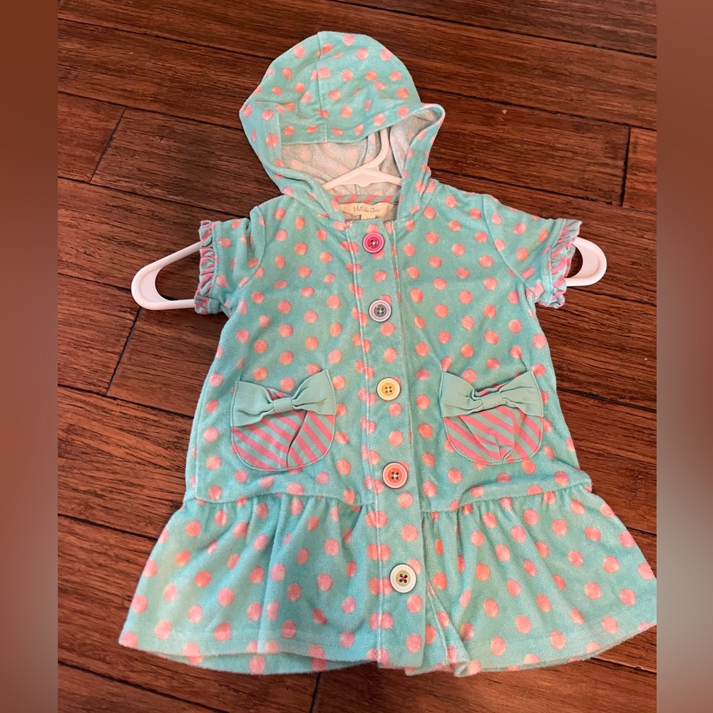 Matilda Jane Pink and Blue Swim Coverup